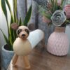 Porte-serviettes en bois original – Design panda, organiseur de cuisine élégant et fonctionnel