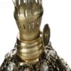 Lampe à pétrole en laiton persan avec motif Qajar – décoration antique