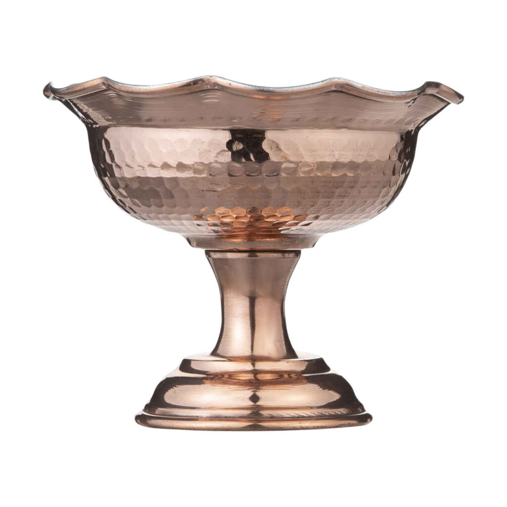 Bol de service en cuivre persan - Parfait pour les noix et les snacks (ensemble de 2)