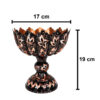 Bol décoratif en cuivre persan - Design élégant et fonctionnel pour les fêtes