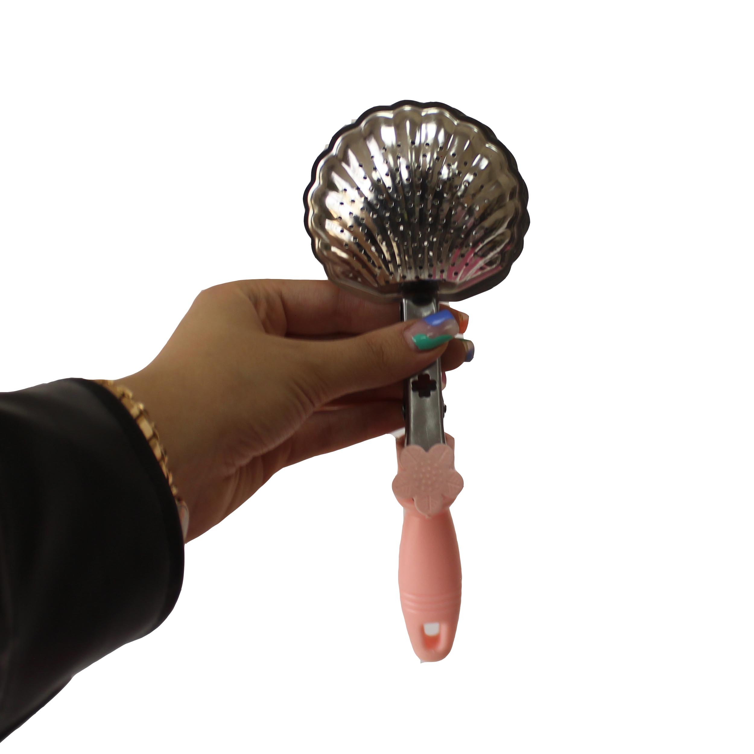 Brûleur d’encens persan de Esfand – Symbole de protection avec poignée en plastique et design de coquillage