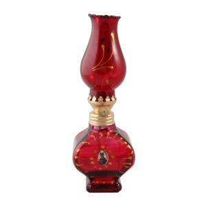 Lampe à pétrole en verre persan avec motif Shah Abbasi – décoration intérieure