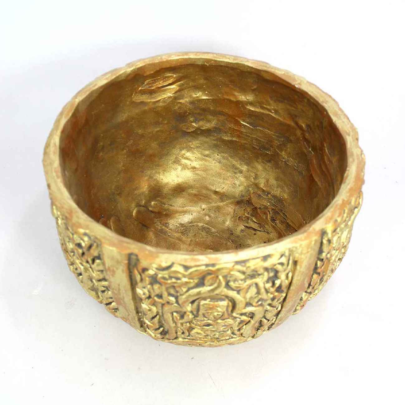 Bol décoratif en céramique fait main en Minakari persane