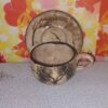 Tasse à Thé et Soucoupe en Poterie Persane de Haute Qualité avec Motif Arbre