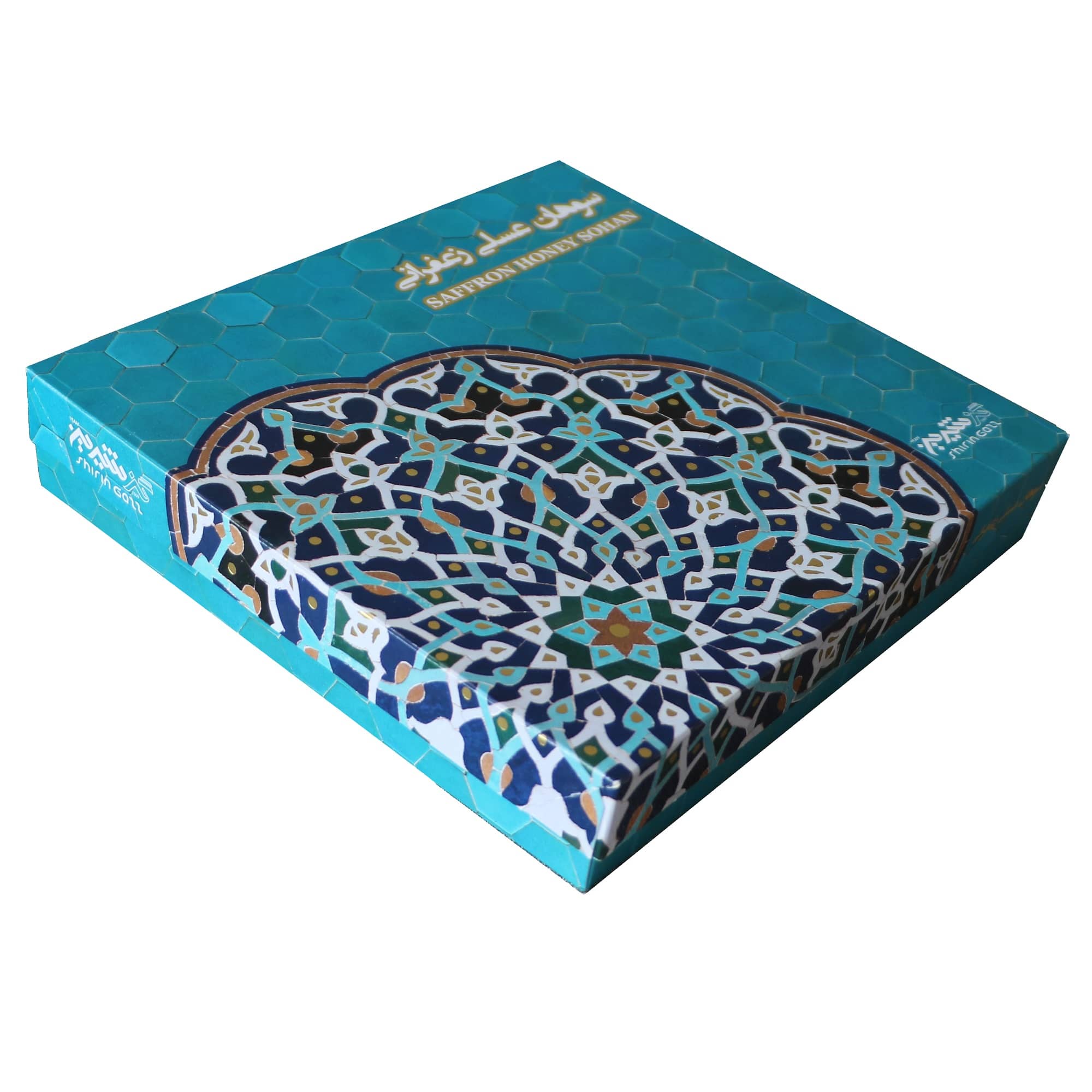 Sohan au miel et au safran Persan, en morceaux – Goût délicieux et agréable (400g)