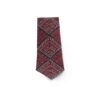 Cravate pour homme persane - Broderie traditionnelle délicate en rouge