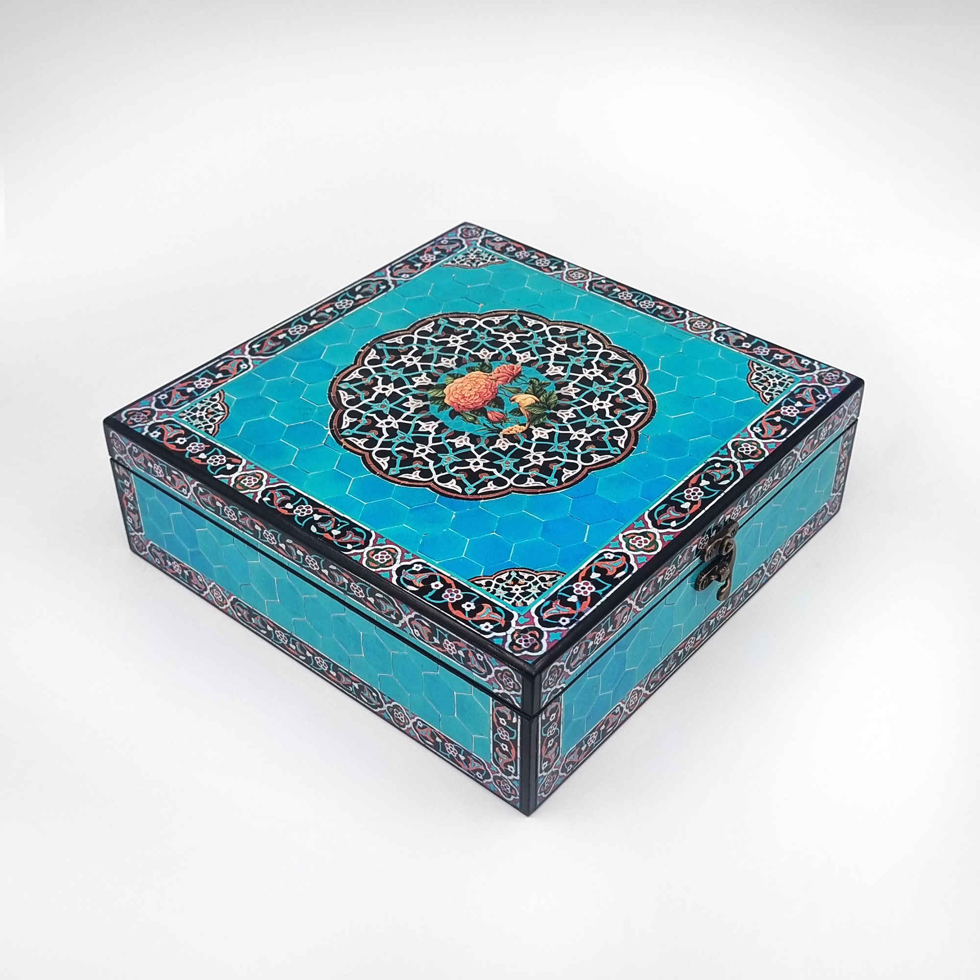 Coffret cadeau de safran persan (5g) – Idéal pour une pendaison de crémaillère avec cardamome, théière & mortier