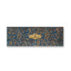 Coffret cadeau de safran persan (3g) - dans une tapisserie Chenarani Khatam avec cardamome, théière & mortier