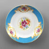 Assiette à thé persane - Porcelaine Chic et Luxueuse avec motif Fleur (Lot de 6)