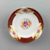 Assiette à thé persane - Porcelaine Chic et Luxueuse avec motif Fleur (Lot de 6)
