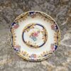 Assiette à thé persane - Superbe Détail Culturel avec Modèle de Fleur de Cerisier (x6)