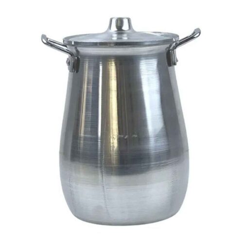 Pot de Dizi persan traditionnel en aluminium pour Abgoosht – Durable et léger