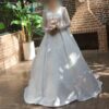 Robe de Mariée et de Mariage Perse – Style Arabe avec Encolure Cœur