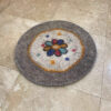 Tapis en feutre de laine persan 100% naturel et fait main Jahanara (x2)