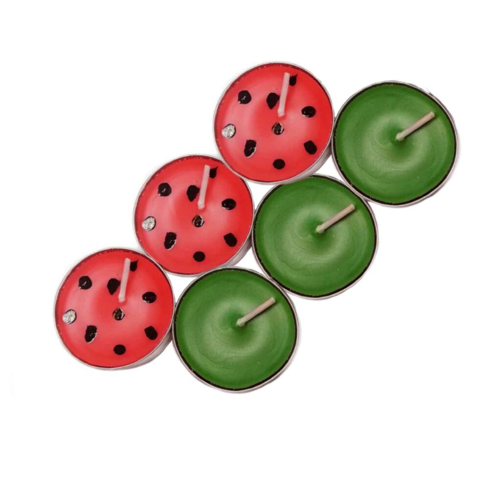 Ensemble de bougies Yalda – Éclat intemporel pour les festivités nocturnes (2 lots de 6)