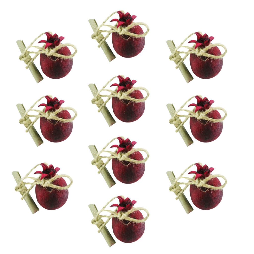 Cadeau Yalda Persan – Motif Grenade (Lot de 10)