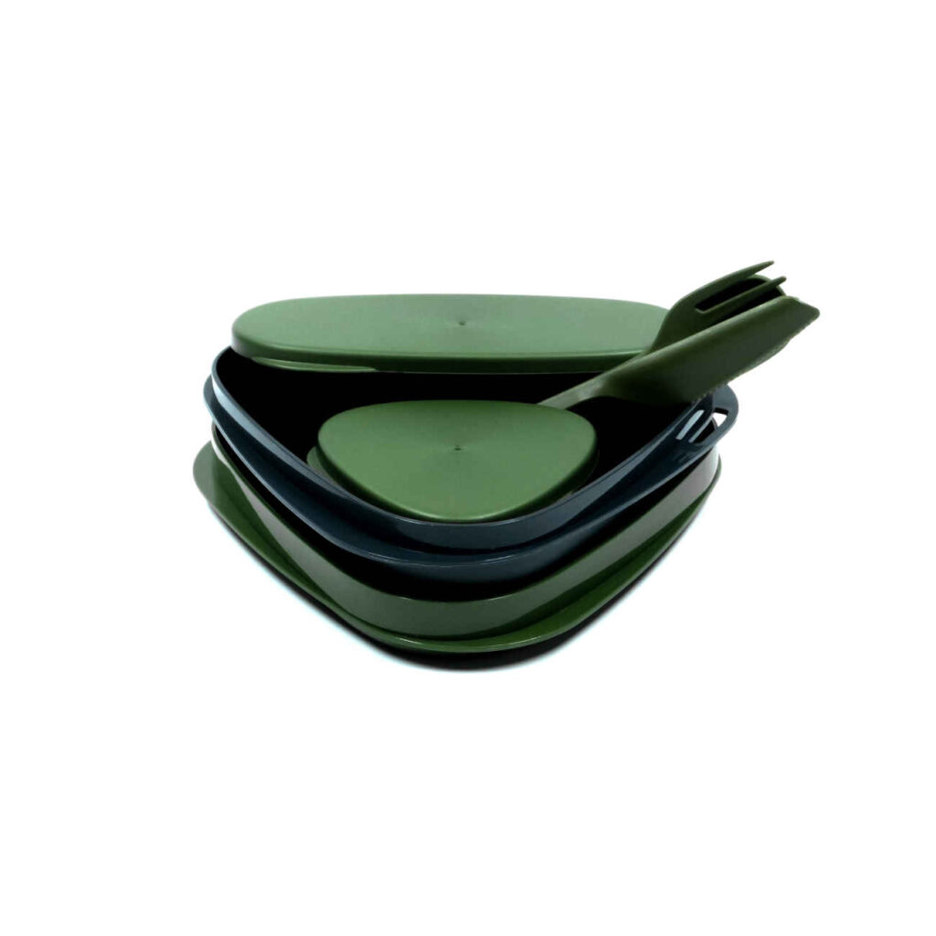 Ensemble de Vaisselle Portable pour Camping de 8 Contenants de Voyage