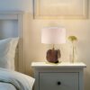 Lampe de table en bois rustique – éclairage inspiré du charme naturel