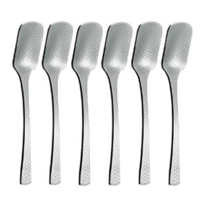 Set de Cuillères à Glace en Acier Inoxydable – Pour une Expérience Dessert Élevée (6 Pièces)