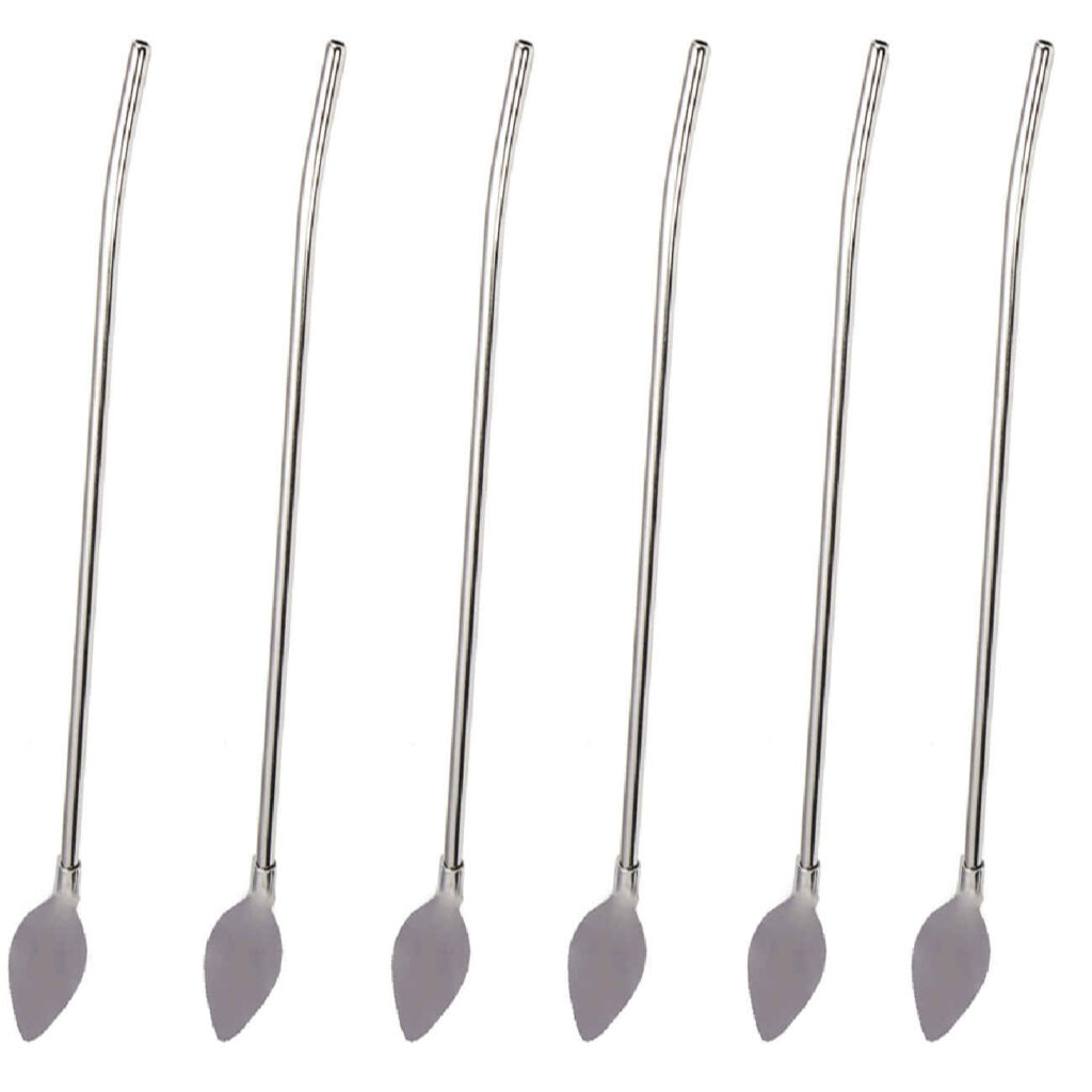 Cuillère à Bar en Acier Parfaite pour Créer des Boissons Lisses et Bien Mélangées Paquet de 6