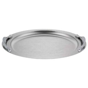 Plateau de service en acier inoxydable – Une touche traditionnelle pour vos essentiels de réception