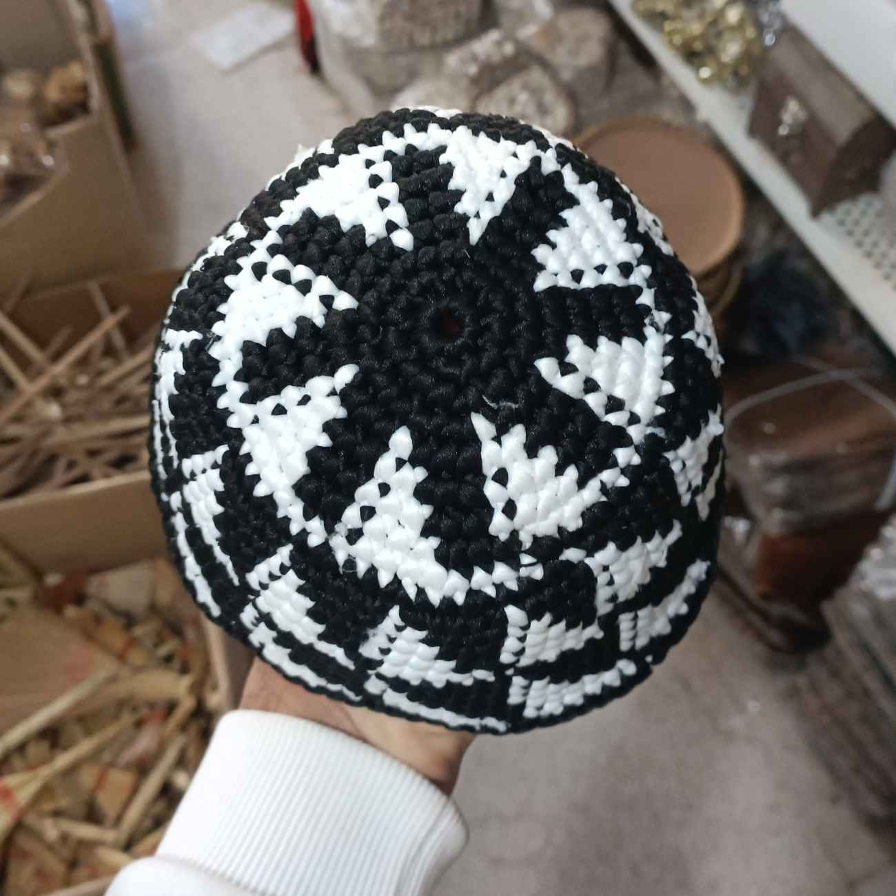 Chapeau Ethnique Kurde Traditionnel – Symbole Culturel Unique Garçon (Chapeau pour Enfants)