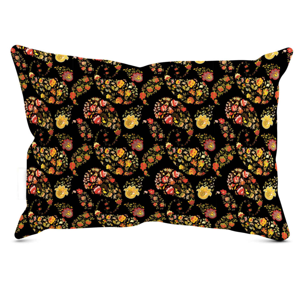 Taie d'oreiller florale vintage – Parfaite pour la décoration de chalet ou de ferme (paquet de 2)