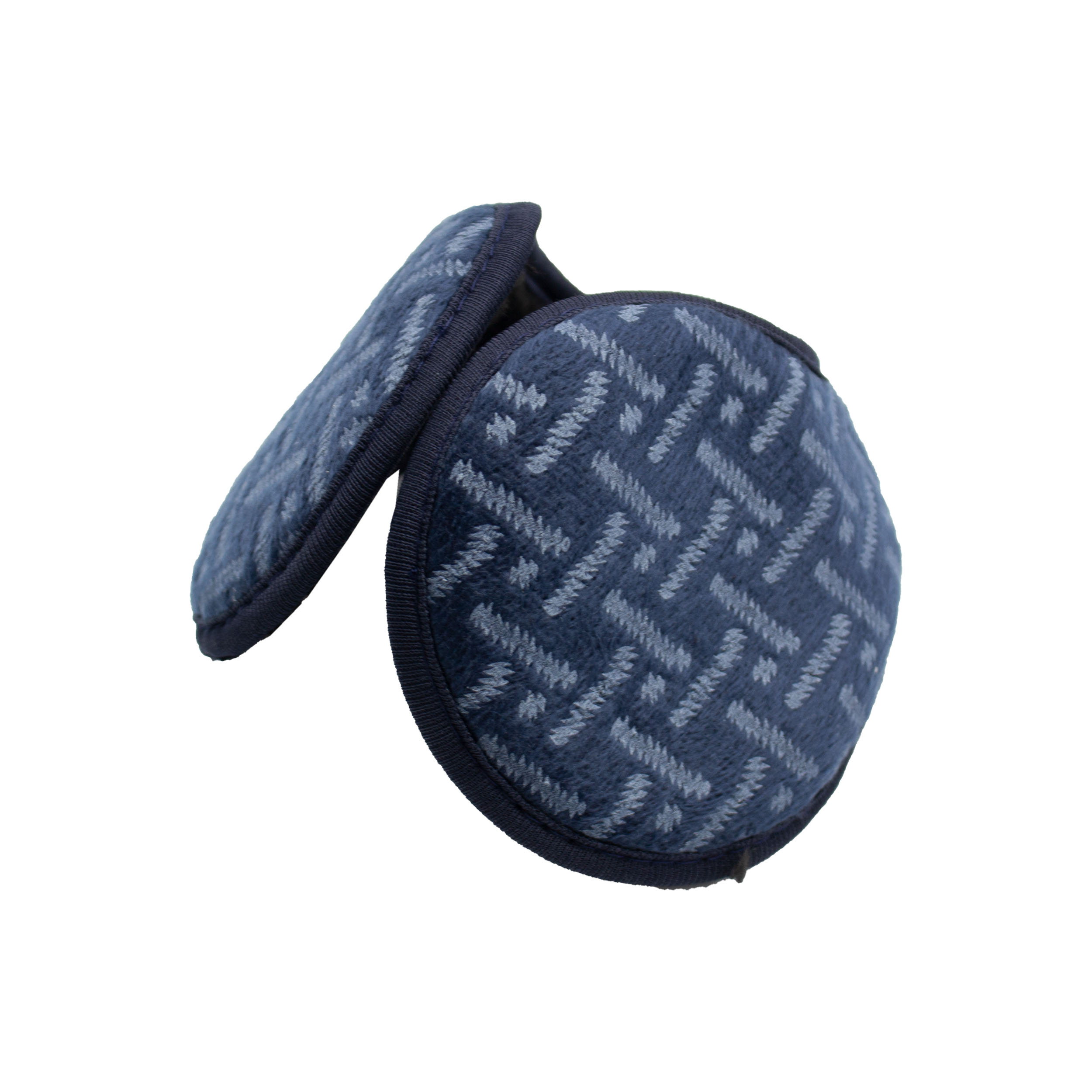 Bandeaux d’Hiver – Léger avec Design Géométrique en Noir