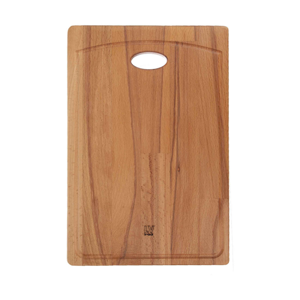 Planche à découper et à servir en bois de bambou – Planche robuste pour servir les découpes de viande et les rôtis