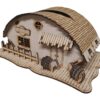 Couvercle de boîte à mouchoirs en bois – Design cottage, accessoire élégant et durable