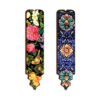 Marque-pages en bois artistiques inspirés du style persan – Élégants & Artistiques – Lot de 2