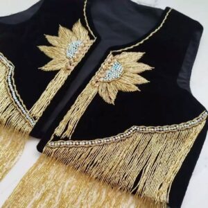 Gilet Traditionnel Kurde Authentique – Élégance Intemporelle et Artisanat