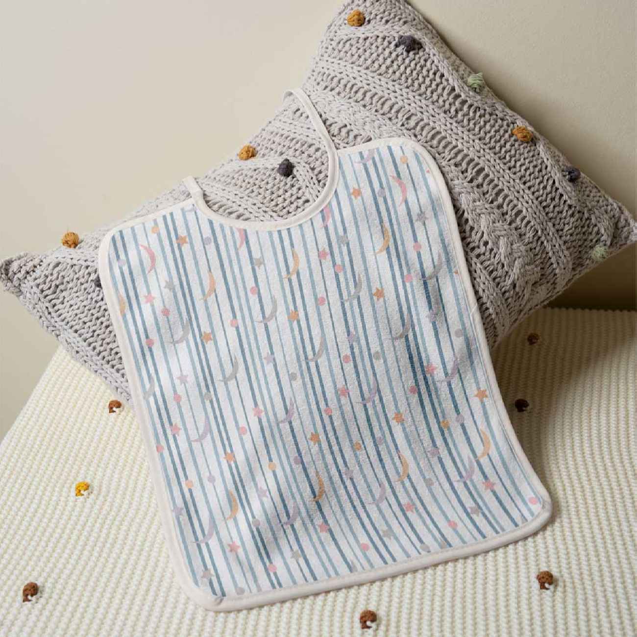 Bavoir Bébé – Double Couche avec Doublure Imperméable – Lot de 3