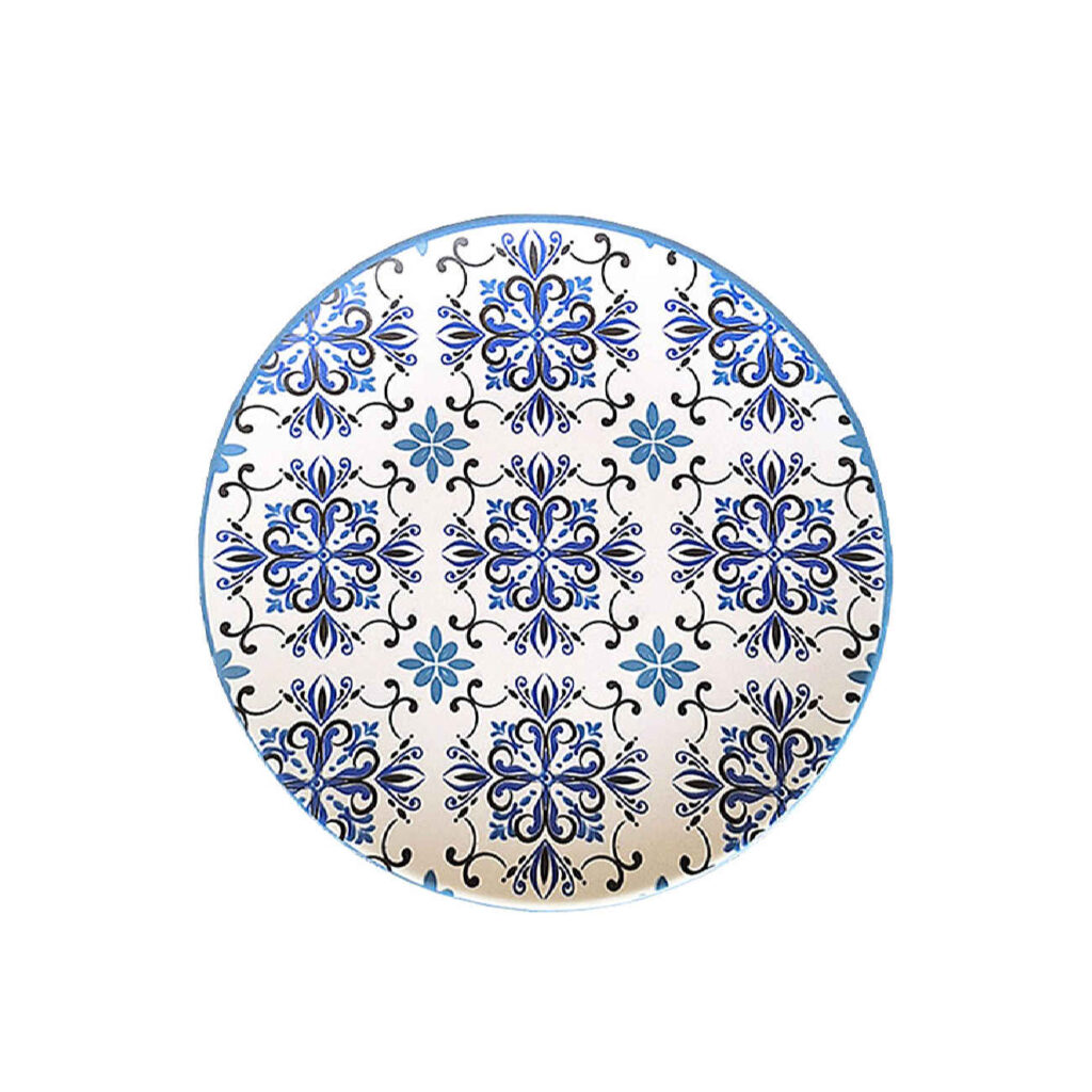 Assiette en céramique - Compatible lave-vaisselle, durable et parfaite pour chaque repas