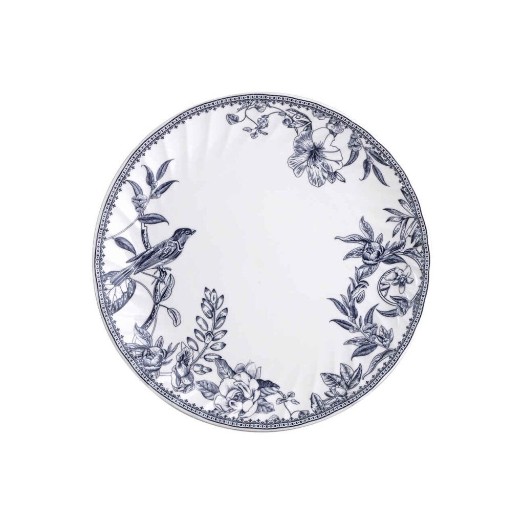 Assiette en céramique - Compatible micro-ondes et lave-vaisselle - Durable et élégante (Ensemble de 6)