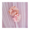 Canopy de lit en chiffon avec design floral délicat pour une chambre romantique
