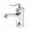Ensemble douche et robinets chrome élégant | Modèle Rose
