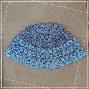 Chapeau Crocheté – Tissé à la Main, Chic et Élégant, Parfait pour Toute Saison