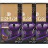 Poudre de café Espresso Donissi - Parfait pour les amateurs de café 50/50 | 3 Pack de 250 gr