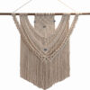 Suspension Murale Élégante en Macramé – Charme Bohème dans Chaque Nœud