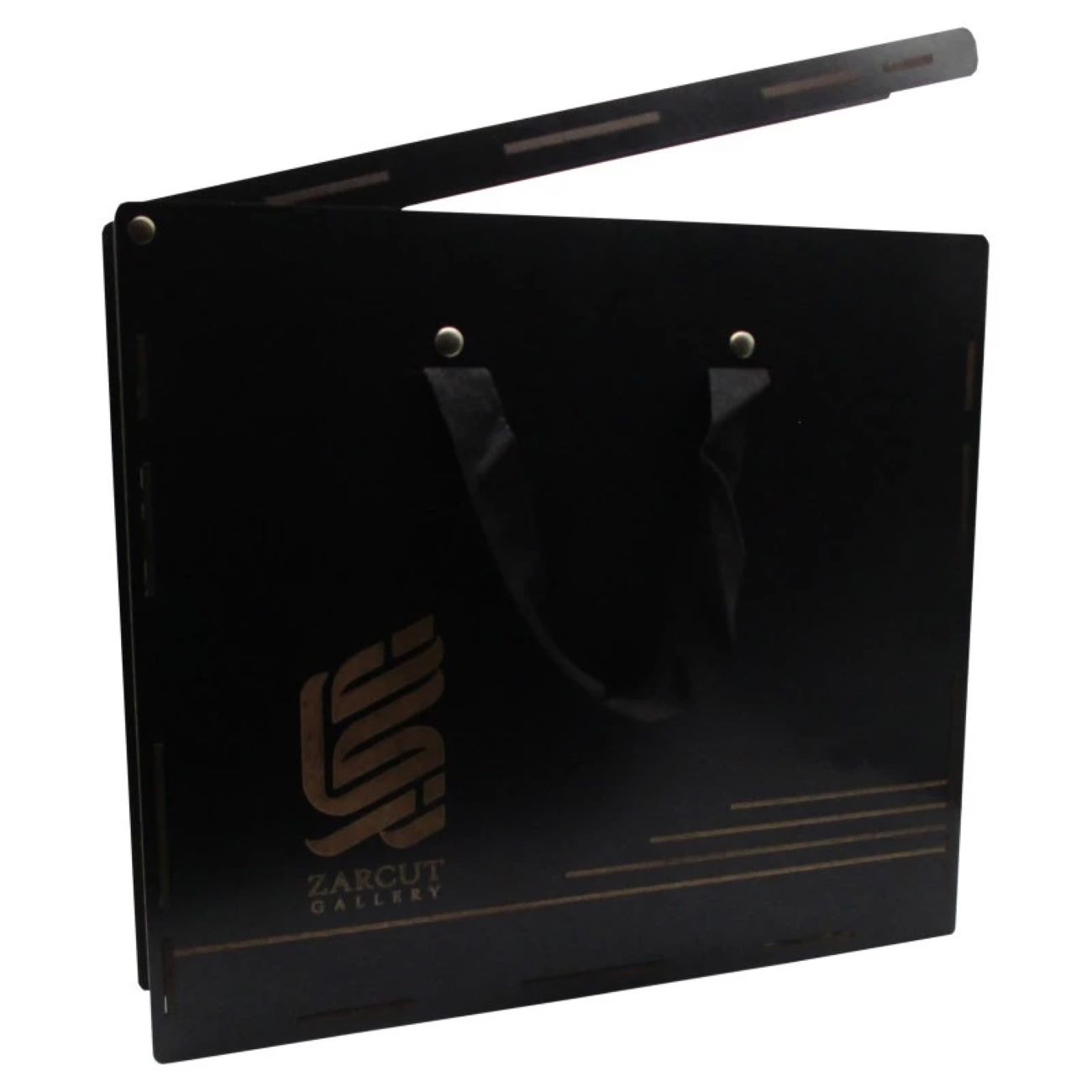 Carreau Décoratif Islamique Doré Embossé avec Design de la Kaaba – Cadre Décoratif Islamique pour Mur