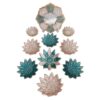 Haft-Seen pour le Nouvel An Persan – Art en argile en forme de fleurs