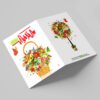 Carte de vœux "Bonne fête de Norouz" – Lot de 10