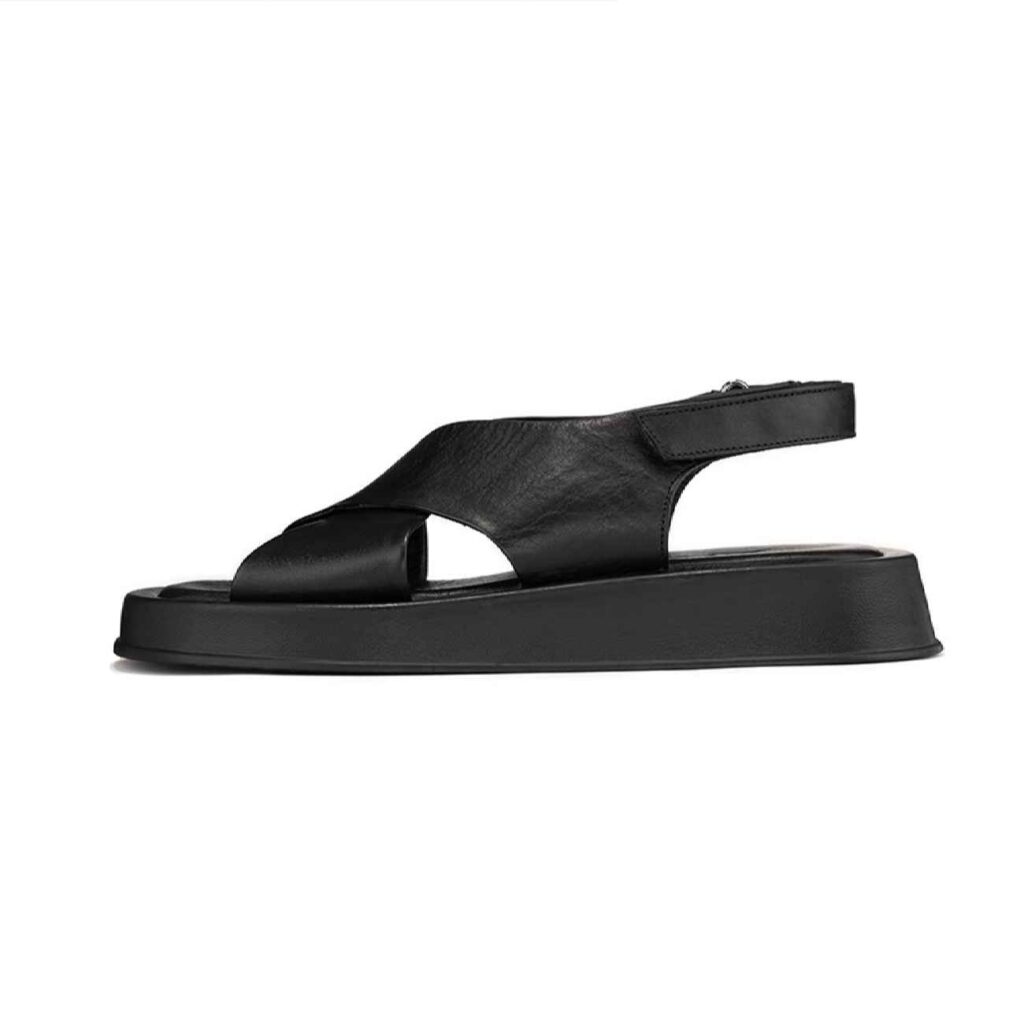 Sandale de randonnée - Cuir naturel Mashhad, adaptée à chaque aventure en plein air