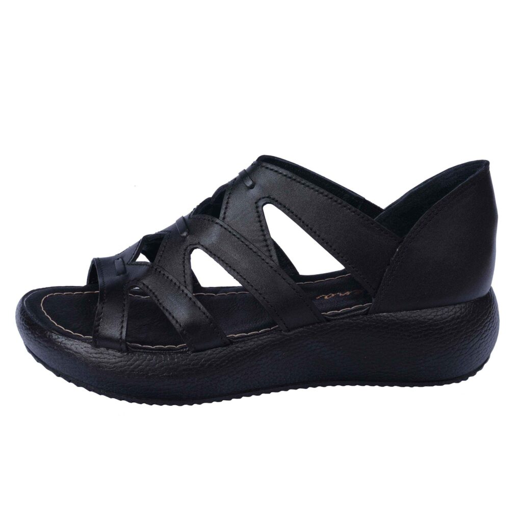 Sandale de randonnée - Cuir naturel Mashhad, adaptée à la marche et à l’aventure