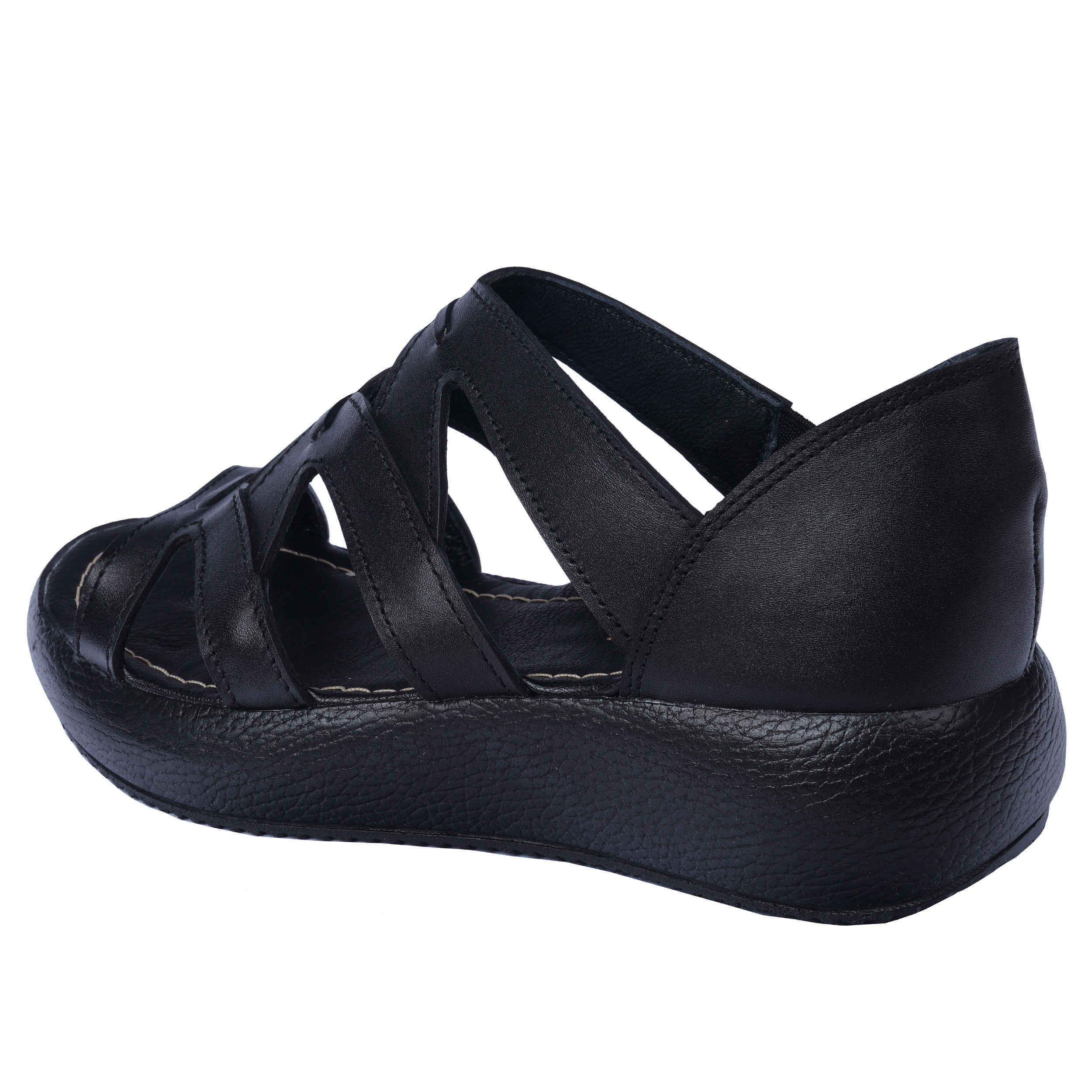 Sandale de randonnée – Cuir naturel Mashhad, adaptée à la marche et à l’aventure