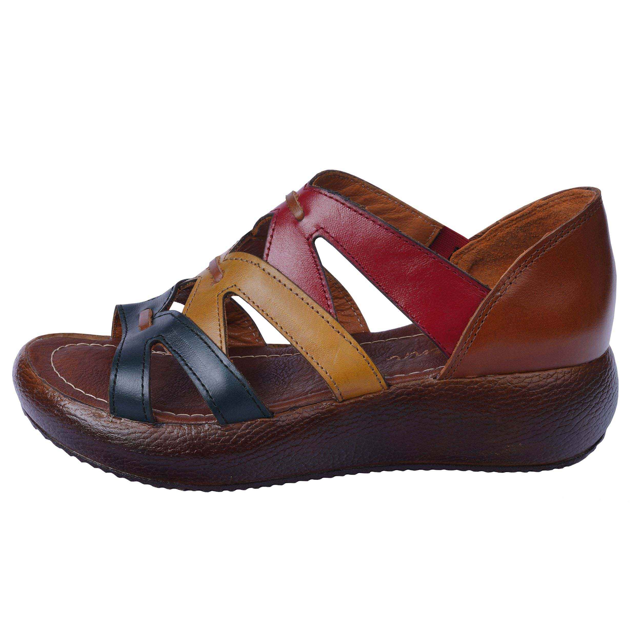 Sandale de randonnée - Cuir naturel, durable et stylée, adaptée à la marche