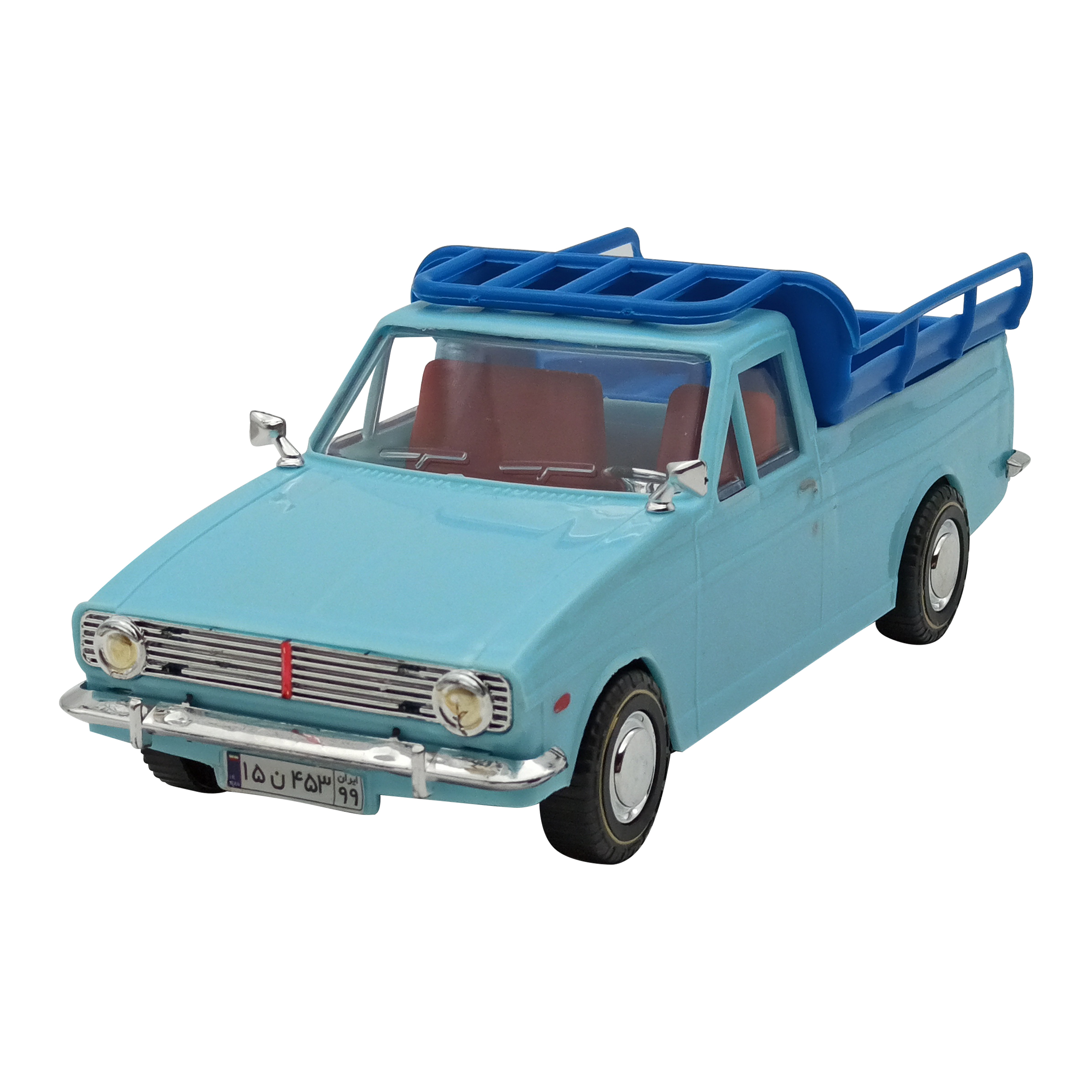 Voiture jouet iranienne Paykan - modèle pickup parfait pour les collectionneurs et les passionnés de voitures anciennes