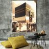 Art mural islamique de la Kaaba - Le cœur de La Mecque