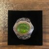 Bague en argent perle d'Islam pour hommes avec calligraphie Ya Hussain
